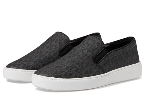 michael kors keaton slip on|michael kors leather slip ons.